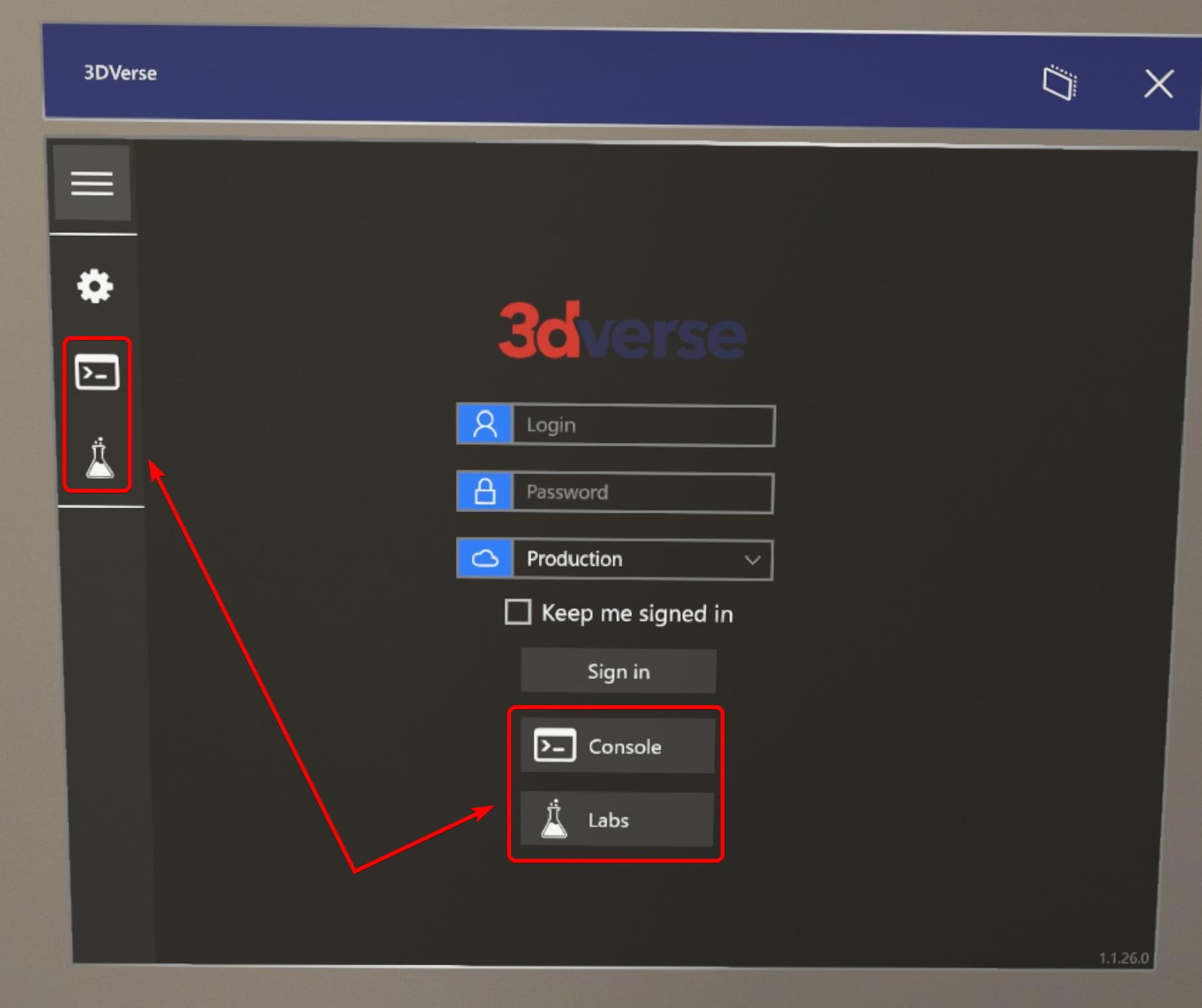 3dverse logo